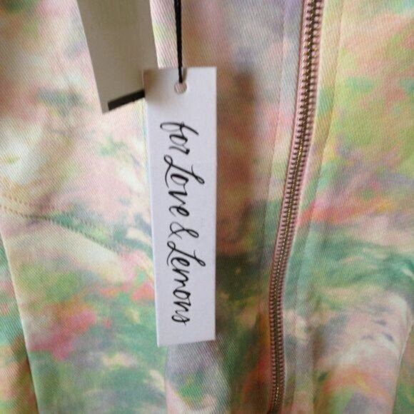 For Love and Lemons Smythe Pastel Mini Dress XS NWT - Picture 3 of 5